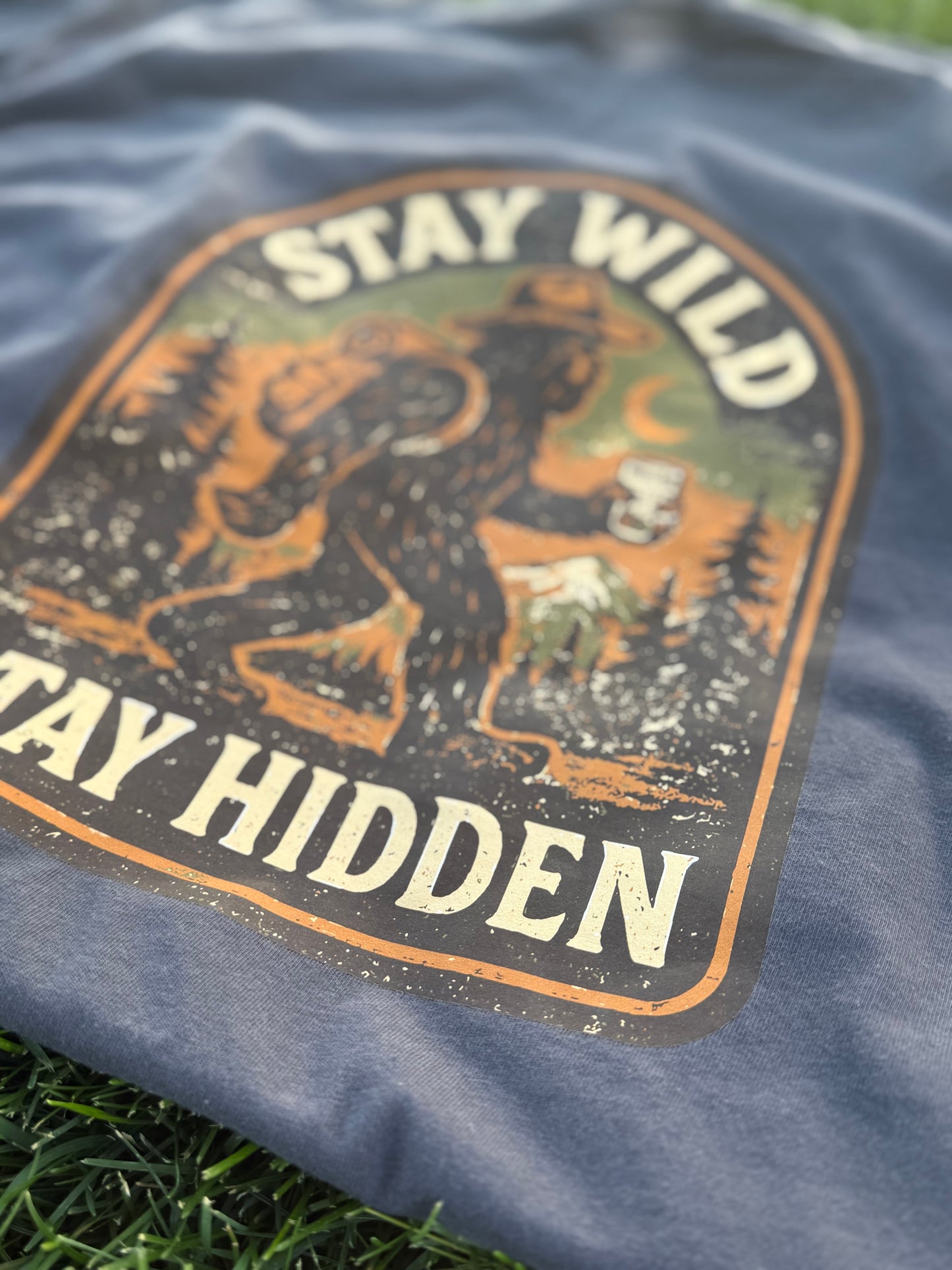 Stay Wild Stay Hidden Graphic T-Shirt