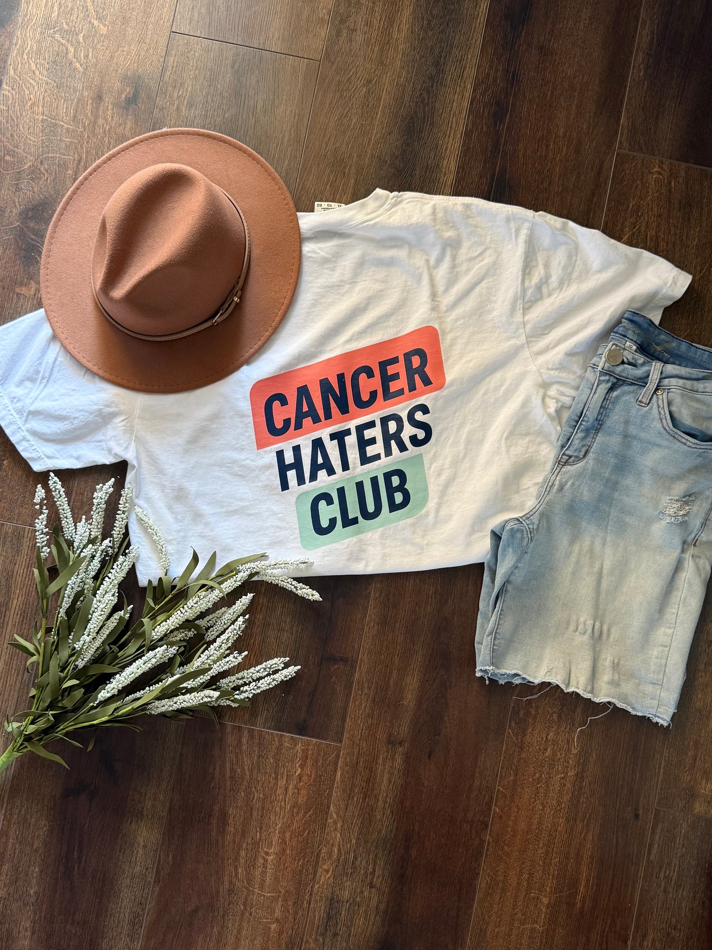 Cancer Haters Club Graphic T-Shirt