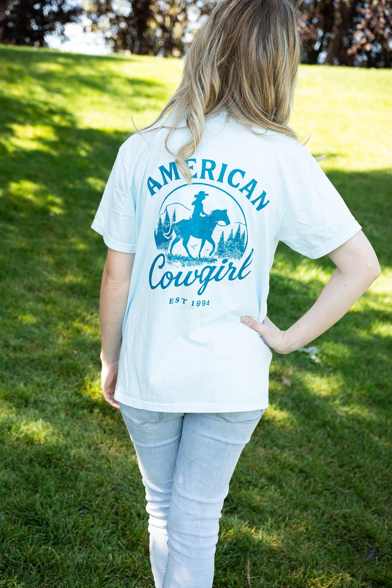 American Cowgirl Graphic T-Shirt