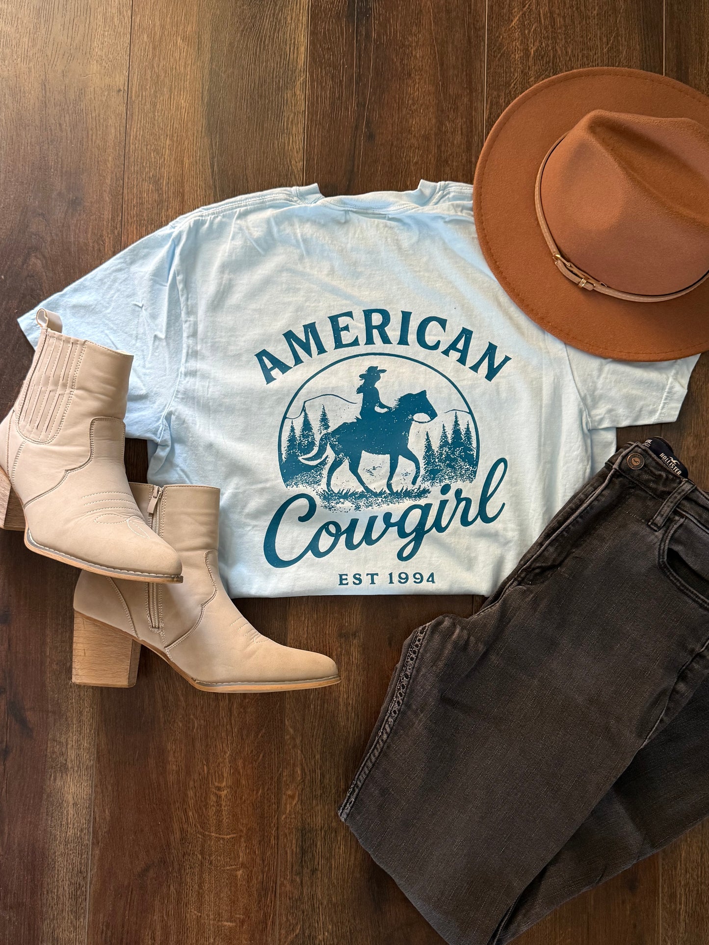 American Cowgirl Graphic T-Shirt