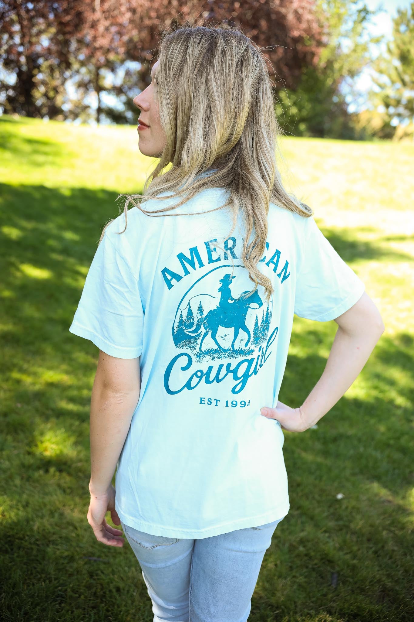 American Cowgirl Graphic T-Shirt